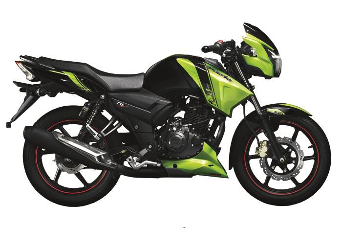 New TVS Apache RTR launched
